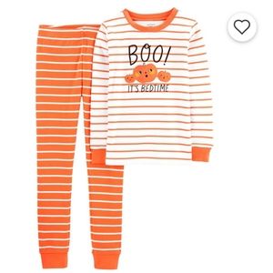 CARTERS Kid 2-Piece Halloween 100% Snug Fit Cotton PJs 5 YRS NWT